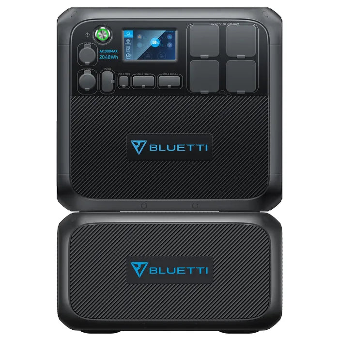 BLUETTI AC200MAX + B230 EXPANDABLE PORTABLE POWER STATION | 2200W (4800W SURGE) 4096WH
