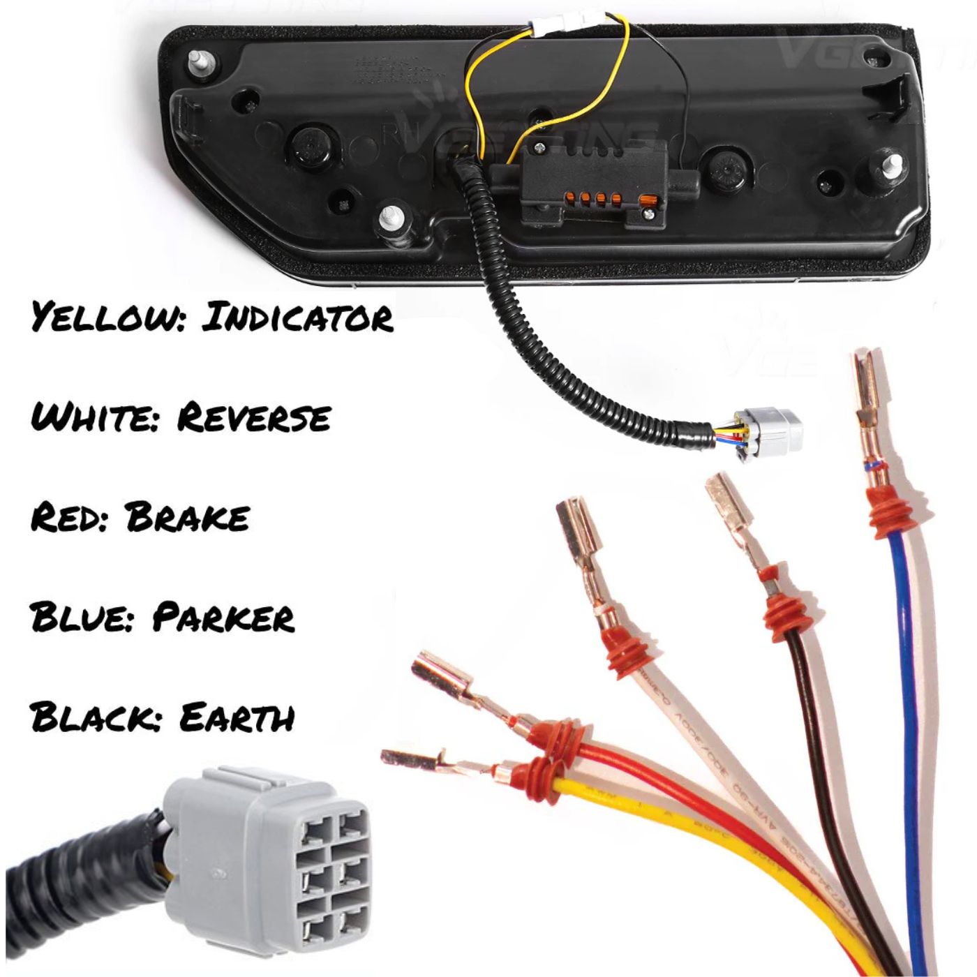 Pair of LED Tail Lights For Suzuki Jimny or Universal