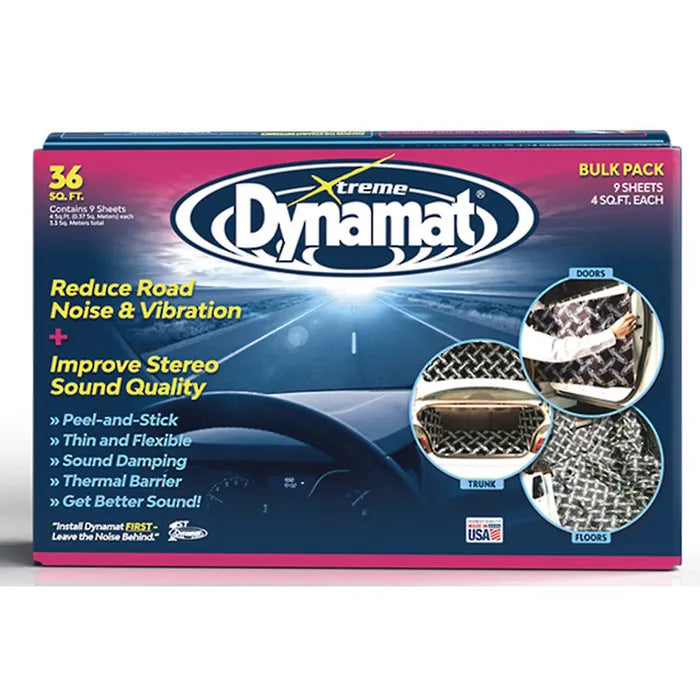 DYNAMAT XTREME BULK PACK SOUND DEADENING (457MM X 812MM X 1.72MM) 9 SHEET PACK