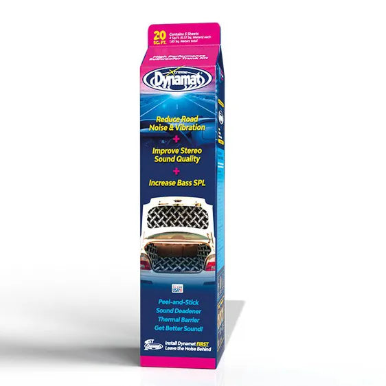 DYNAMAT XTREME BOOT KIT SOUND DEADENING (450MM X 800MM X 1.72MM) 5 SHEET PACK