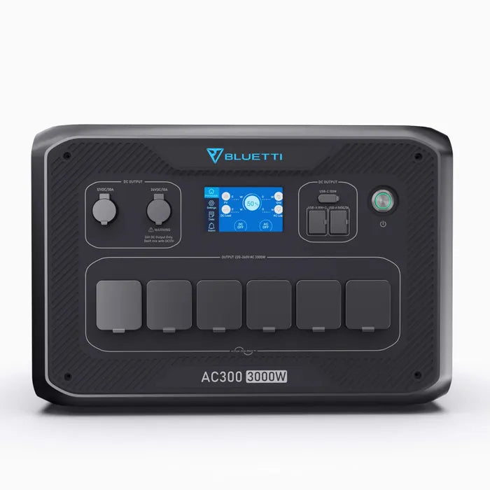 BLUETTI AC300 + B300 EXPANDABLE HOME & PORTABLE POWER STATION | 3000W (6000W SURGE) 3072WH