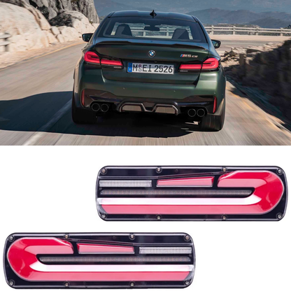 BMW style Tail Lights For Tray/Trailer in 12v & 24v