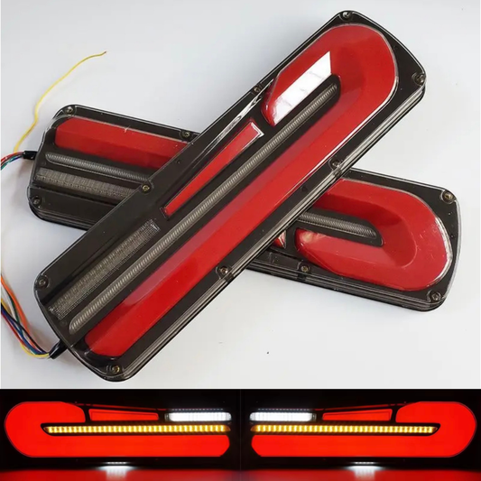 BMW style Tail Lights For Tray/Trailer in 12v & 24v