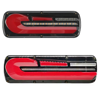 BMW style Tail Lights For Tray/Trailer in 12v & 24v