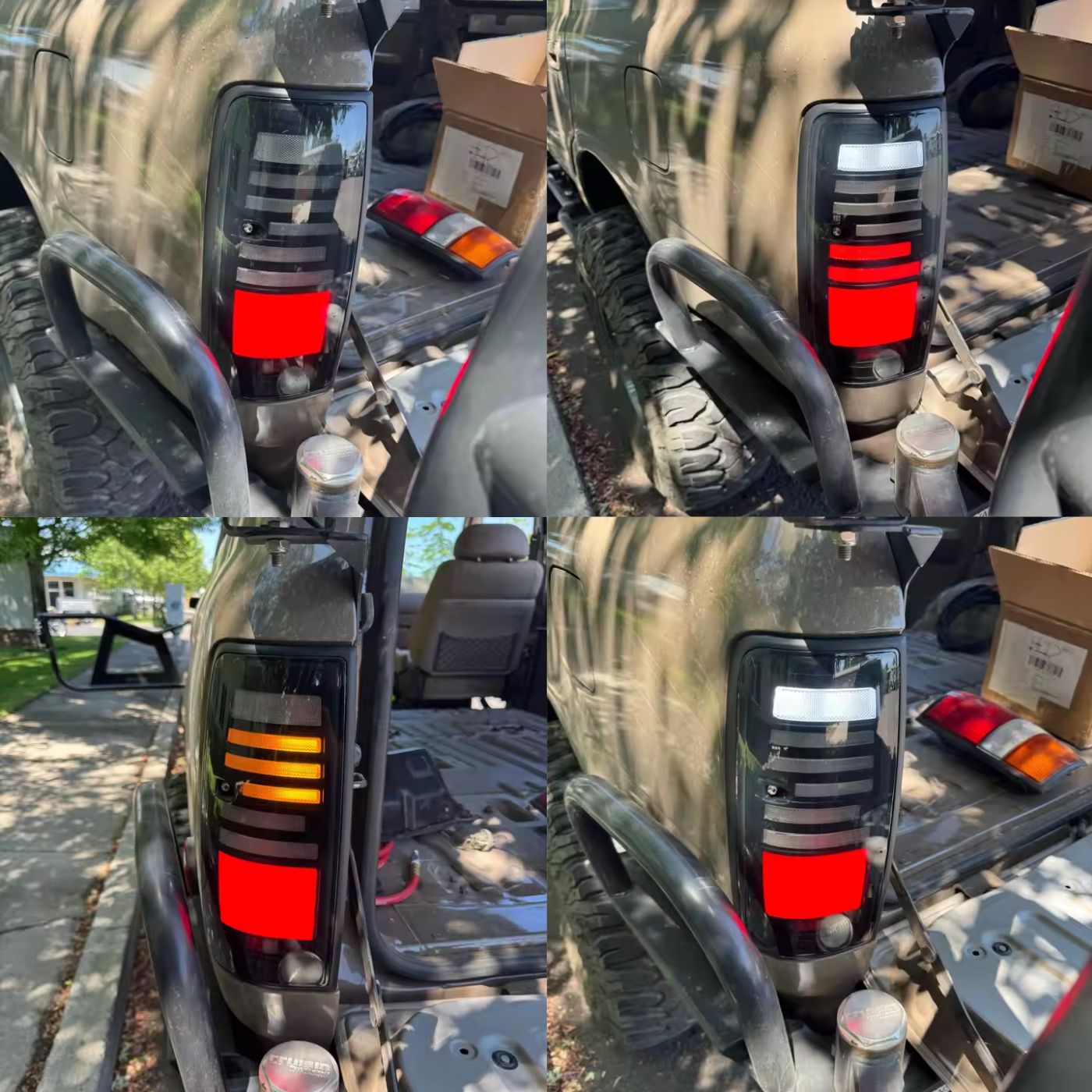 Toyota LANDCRUISER 80 Series FJ80 LC80 1990-1997 LED Taillights