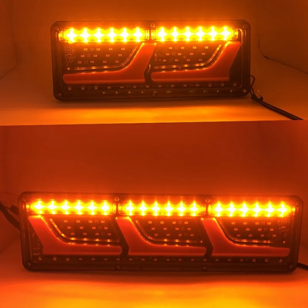 c8 corvette style Tail Lights For Tray/Trailer (2 sizes) 12v & 24v