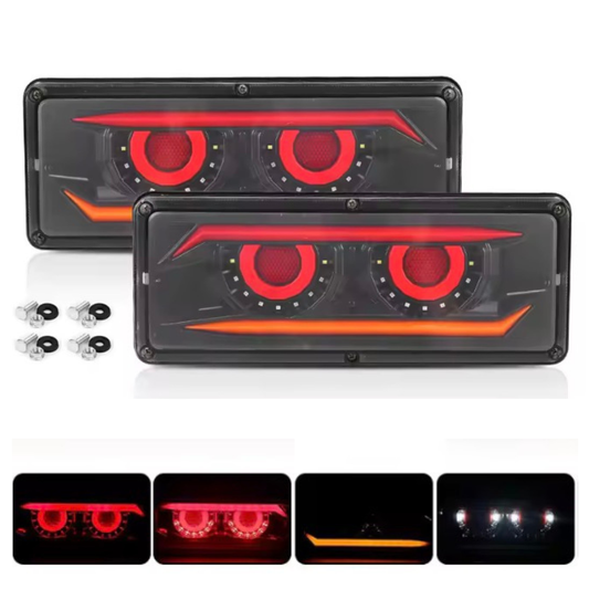 Tail Lights For Tray/Trailer 12v & 24v