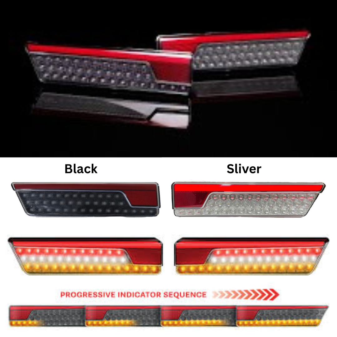 LED Autolamps 355 Series Multi Volt - 355BARWM-2 Taillights