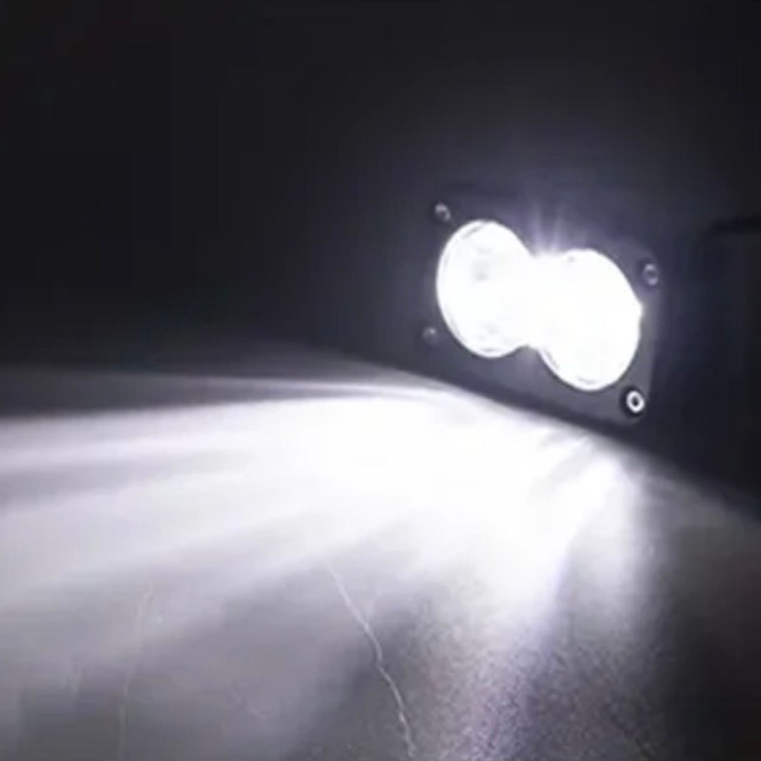 2"x 3" BLACK LED AUXILIARY LIGHT POD - UNIVERSAL