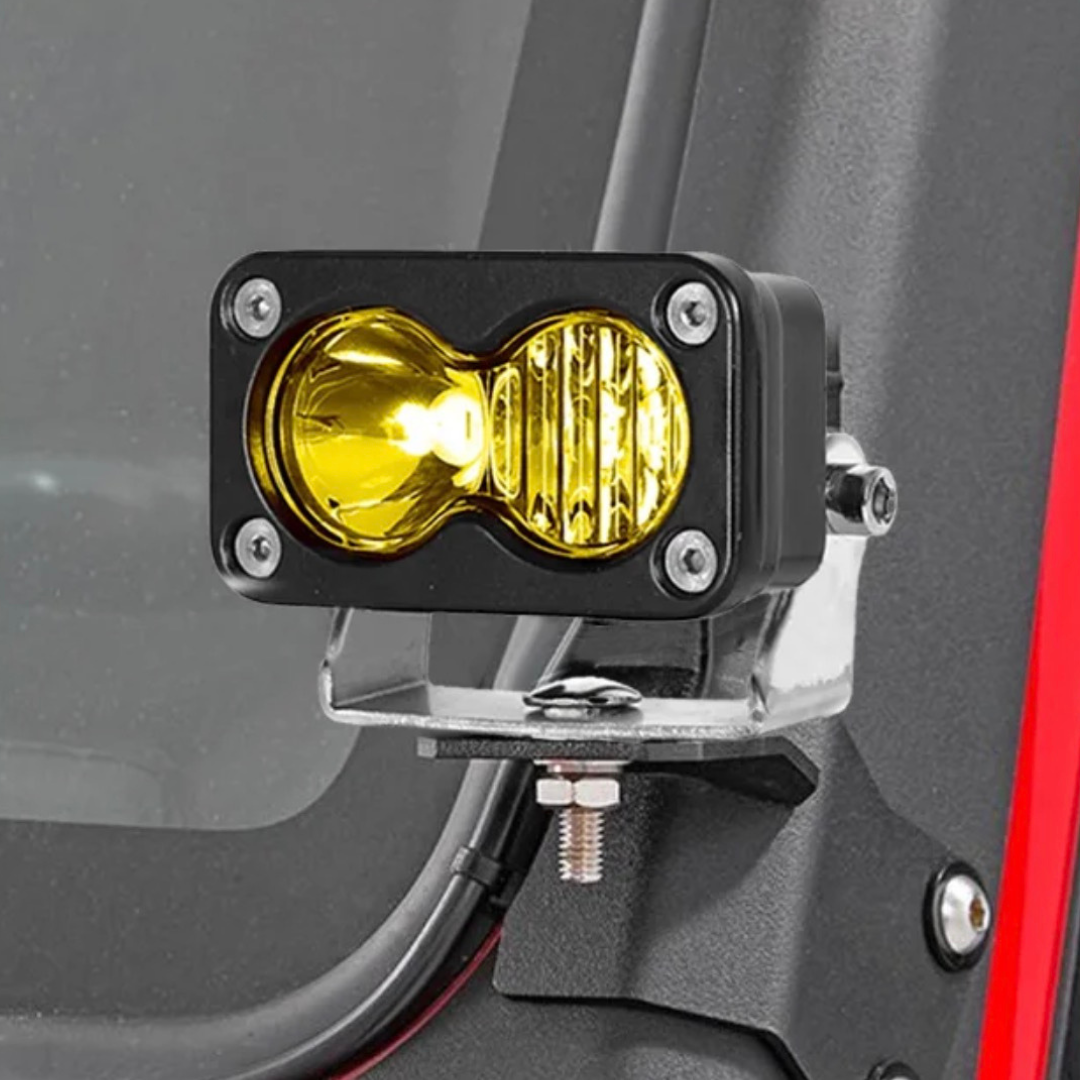 2"x 3" BLACK LED AUXILIARY LIGHT POD - UNIVERSAL