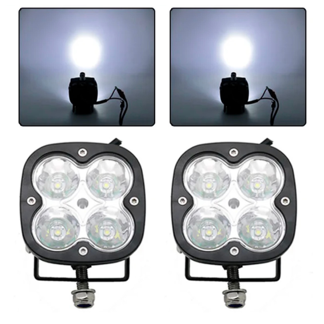 3" BLACK LED Spot Flood Combo Beam LIGHT POD - UNIVERSAL