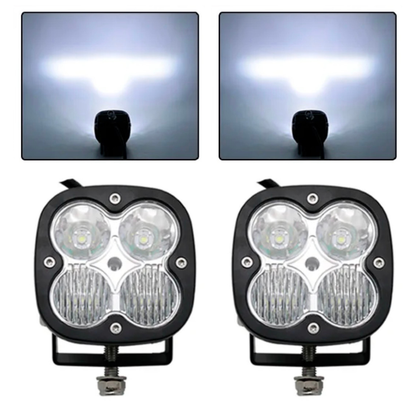 3" BLACK LED Spot Flood Combo Beam LIGHT POD - UNIVERSAL