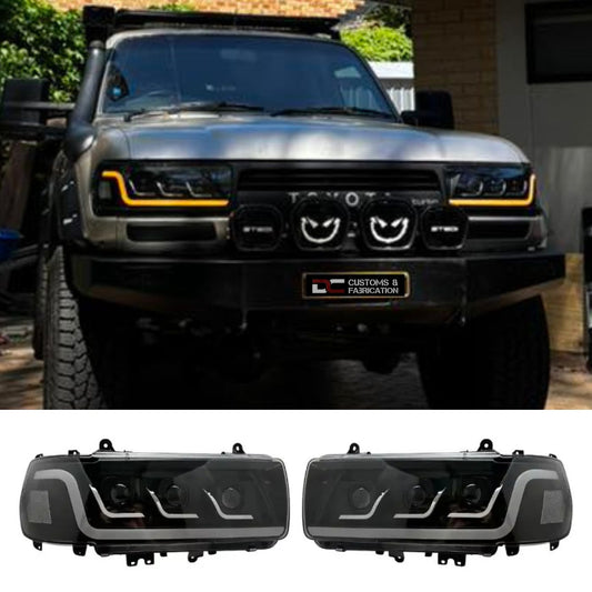 Toyota LANDCRUISER 80 Series FJ80 LC80 1990-1997 Headlights