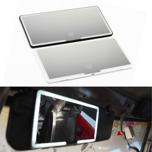 Ultra Thin Sun Visor LED Mirror