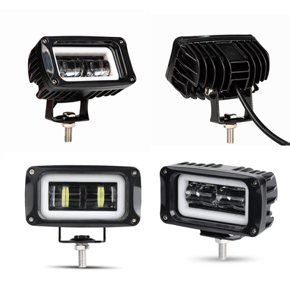 Fog Light / Driving light / Work Light / Reverse Light With Halo Angel Eyes