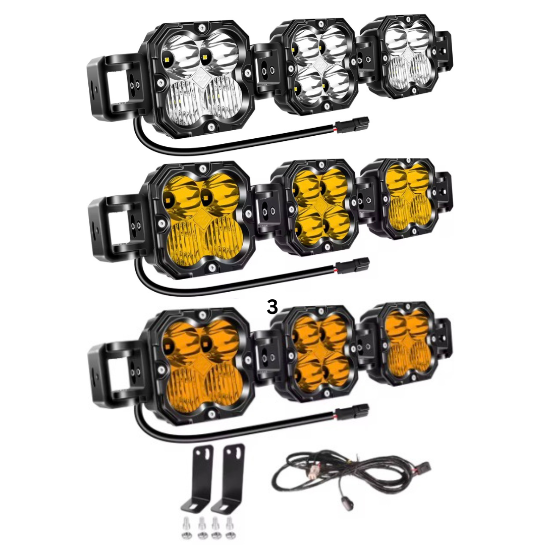 Linkable LED Light Bar and Bracket Kits