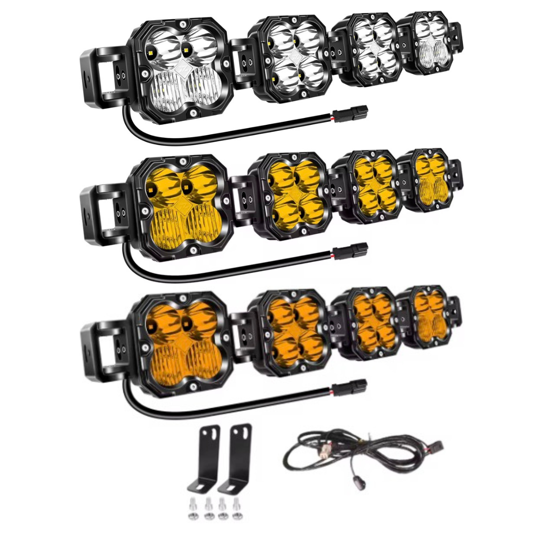 Linkable LED Light Bar and Bracket Kits