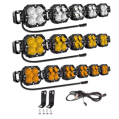 Linkable LED Light Bar and Bracket Kits
