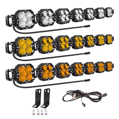 Linkable LED Light Bar and Bracket Kits