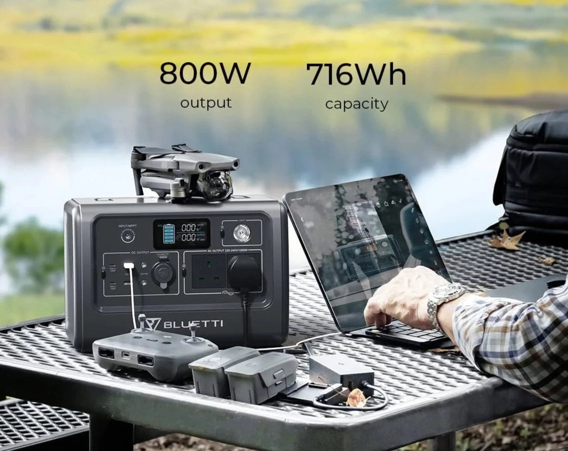 BLUETTI EB70 PORTABLE POWER STATION | 1000W (1400W SURGE) 716WH BLUETTI EB70 PORTABLE POWER STATION | 1000W (1400W SURGE) 716WH