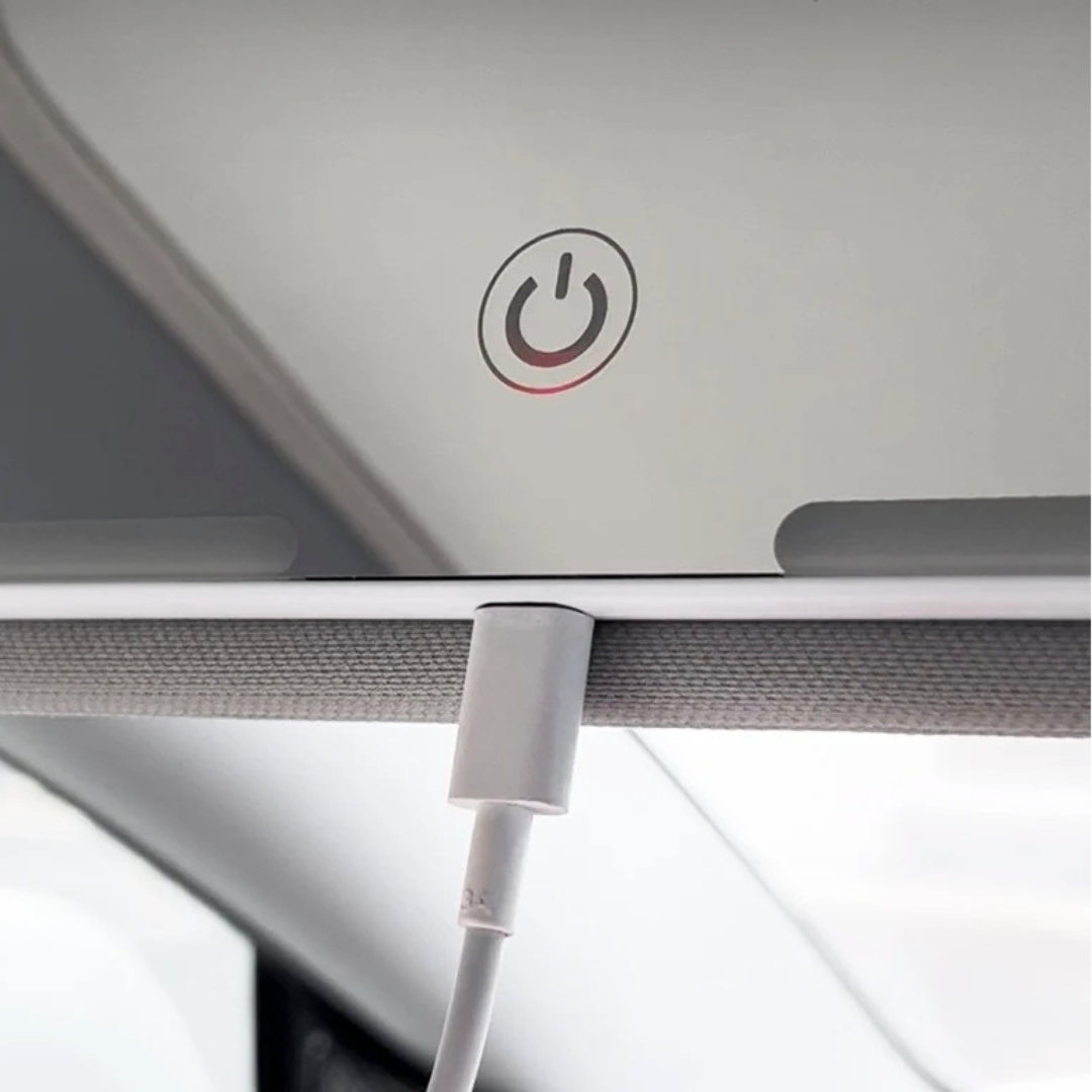 Ultra Thin Sun Visor LED Mirror