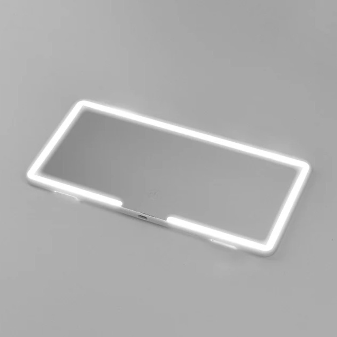 Ultra Thin Sun Visor LED Mirror