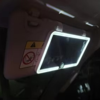 Ultra Thin Sun Visor LED Mirror