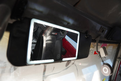 Ultra Thin Sun Visor LED Mirror