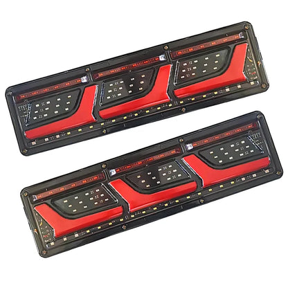 c8 corvette style Tail Lights For Tray/Trailer (2 sizes) 12v & 24v