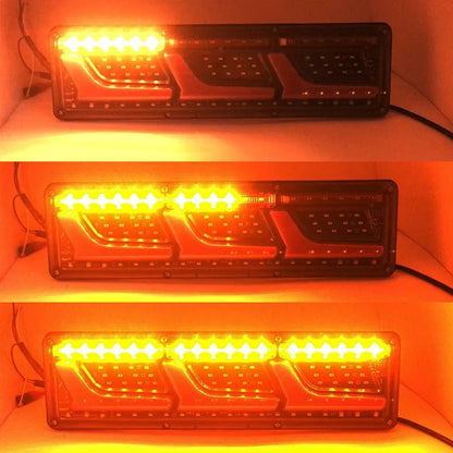 c8 corvette style Tail Lights For Tray/Trailer (2 sizes) 12v & 24v