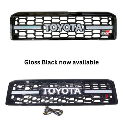 Toyota LANDCRUISER 70, 79 & 76 2006-2023 LED GR TOYOTA logo Grill