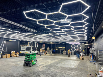 Hexagon Led Tube Ceiling  Lighting 6500k  110V-240V (35 Sizes)