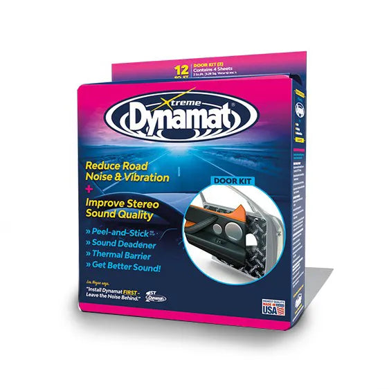 DYNAMAT XTREME DOOR KIT SOUND DEADENING (305MM X 914MM X 1.72MM) 4 SHEETS