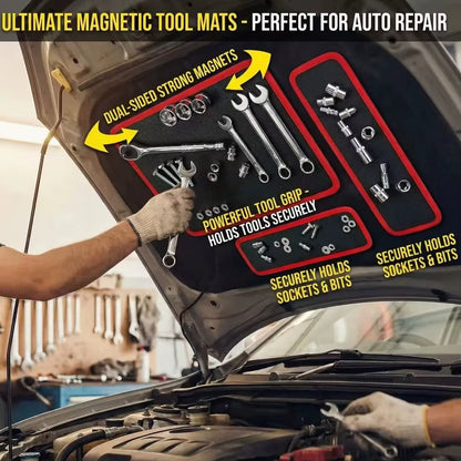 Magnetic Flexible Pad Mat for tools & Bolt / nuts & Screws ( 3 Sizes )