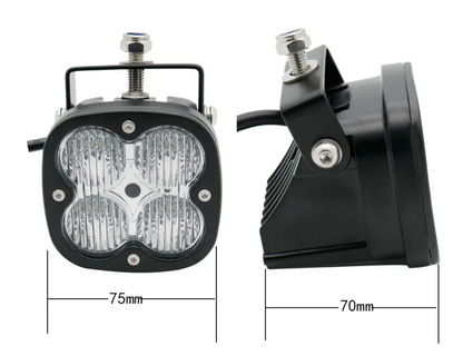 3" BLACK LED Spot Flood Combo Beam LIGHT POD - UNIVERSAL