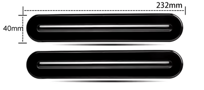 4 in 1 LED Tail Lights 12V or 24V pair
