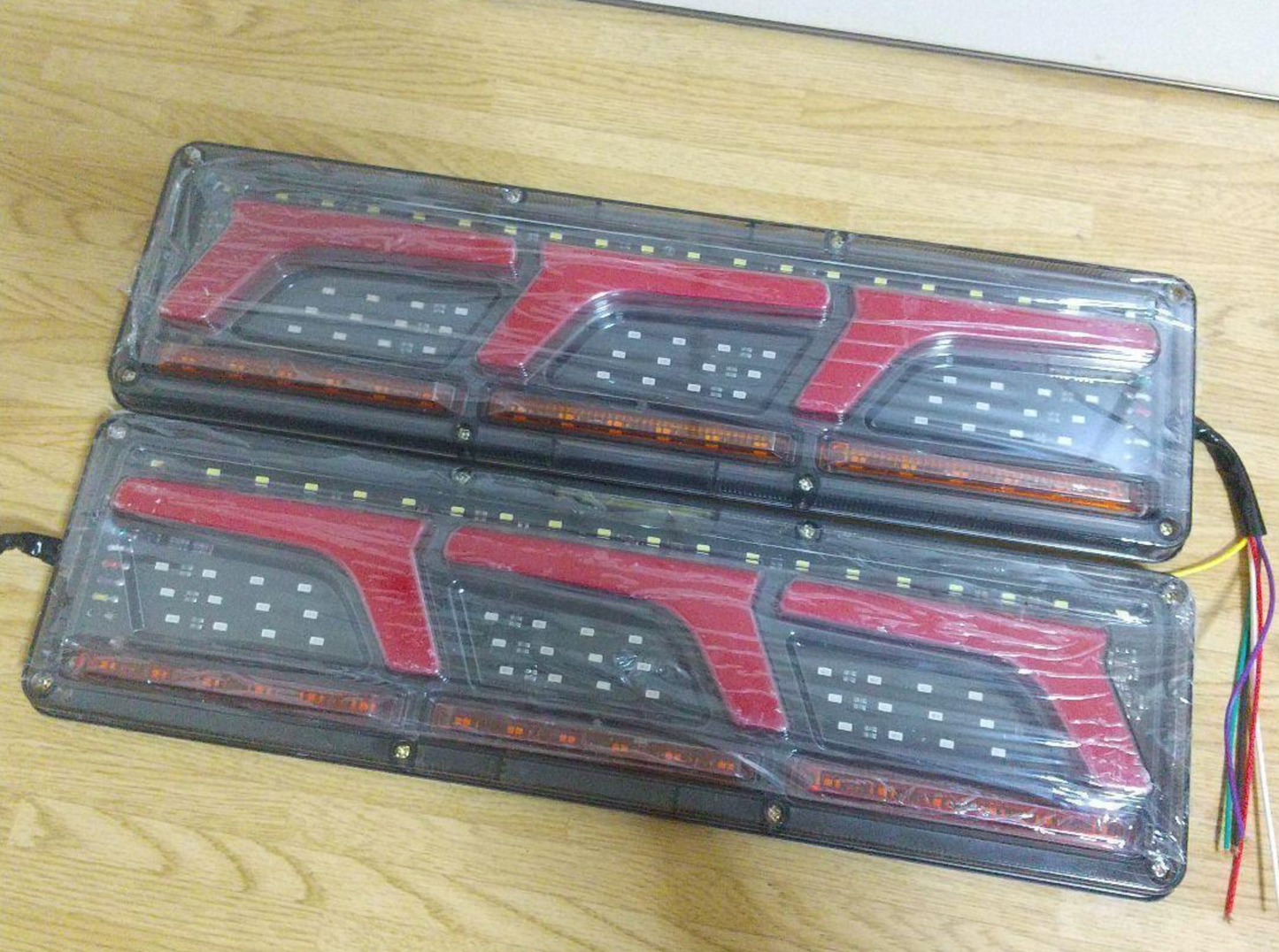 c8 corvette style Tail Lights For Tray/Trailer (2 sizes) 12v & 24v