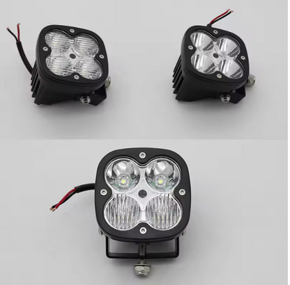 3" BLACK LED Spot Flood Combo Beam LIGHT POD - UNIVERSAL
