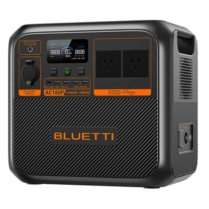 BLUETTI AC180P HOME & PORTABLE POWER STATION | 1800W (2700W SURGE) 1440WH