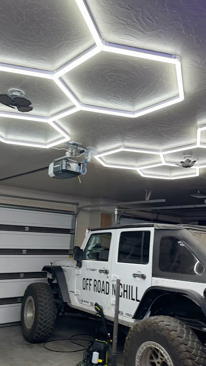 Hexagon Led Tube Ceiling  Lighting 6500k  110V-240V (35 Sizes)