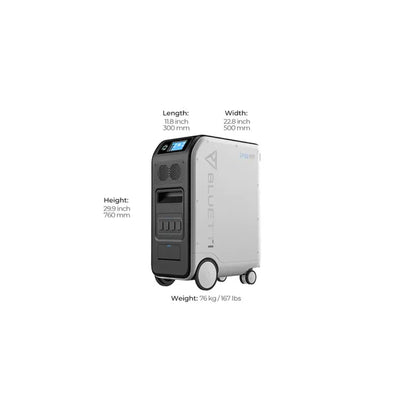 BLUETTI EP500 UPS HOME BACKUP POWER STATION | 2000W (4800W SURGE) 5100WH