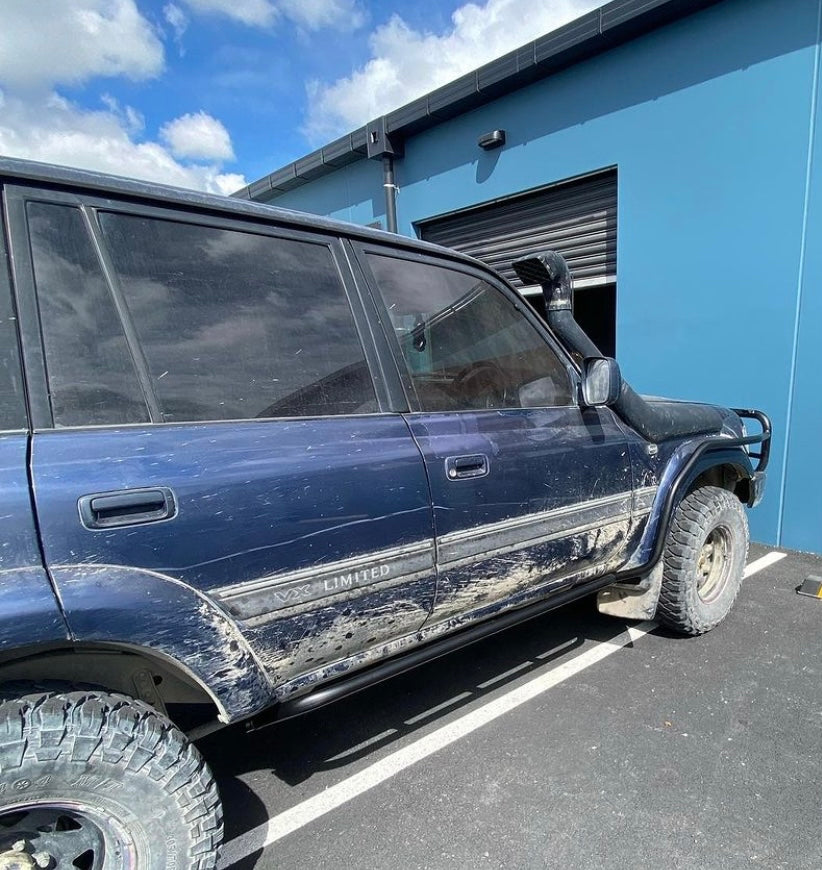 Rock slider, sidesteps, scrub bars