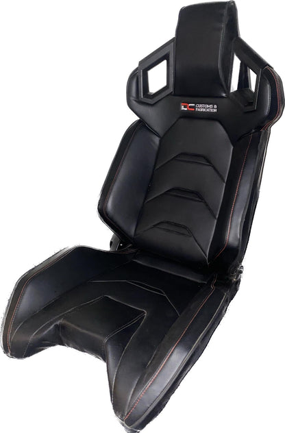 DC CUSTOMS & FABRICATION LUXURY BUCKET RECLINABLE SEATS - PAIR