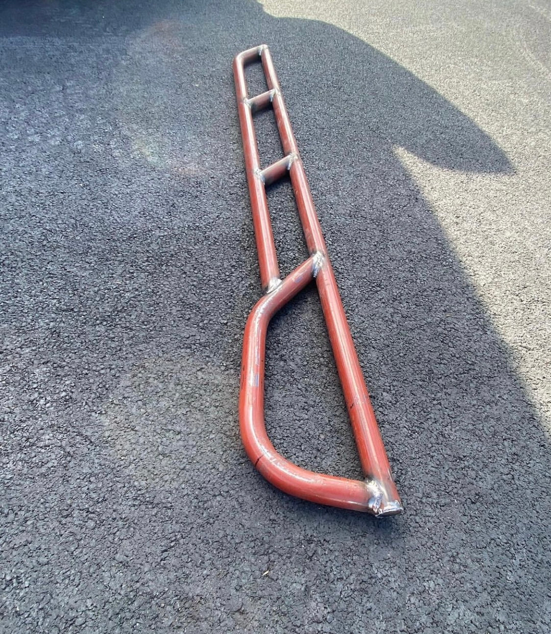 Rock slider, sidesteps, scrub bars