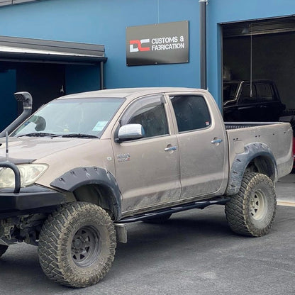 Rock slider, sidesteps, scrub bars