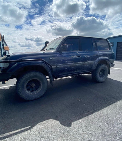 Rock slider, sidesteps, scrub bars