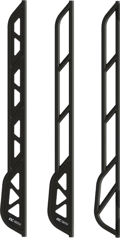 Rock slider, sidesteps, scrub bars